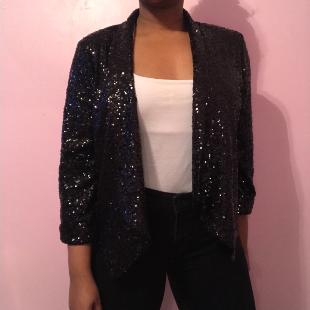 Sequin Blazer